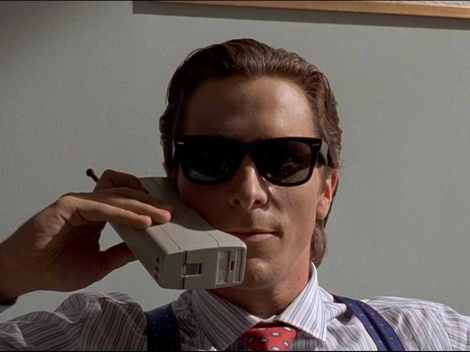 One seriously cool cat as Patrick Bateman in American Psycho 